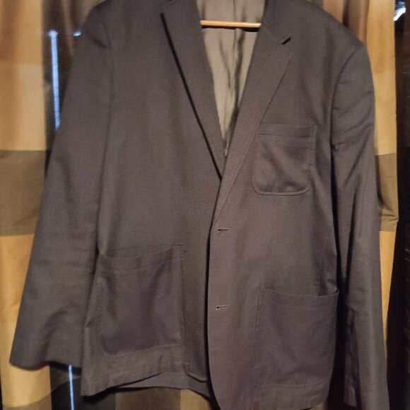 Perry Ellis 44r sport coat color blue - Picture 1 of 6